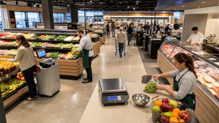 Süpermarket Terazisi Seçimi: Reyon, Kasa ve Merkez Yönetimi